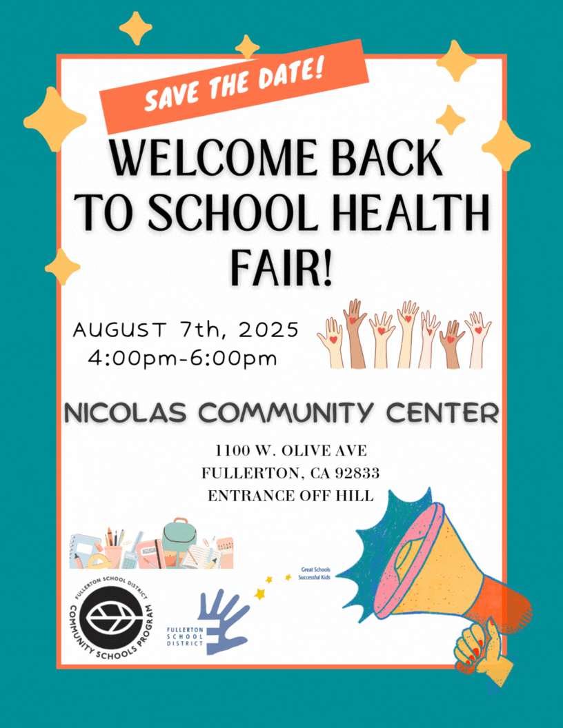  Back to School Health Fair